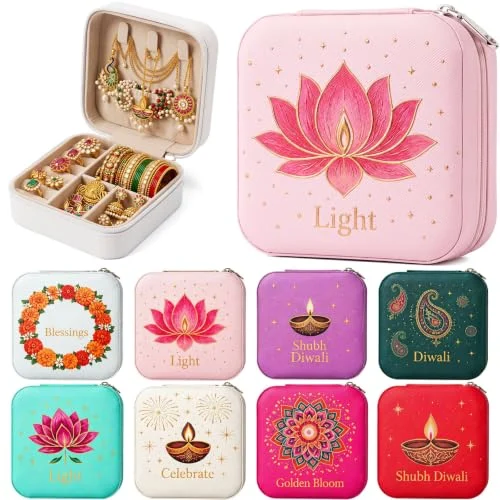 Aliceset 8 Pack Diwali Jewelry Boxes Only $23.xx at Amazon