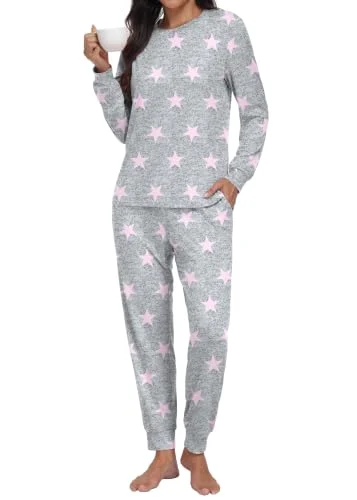 PrinStory Women’s Pajamas Set Only $10.xx (Reg. $29) at Amazon