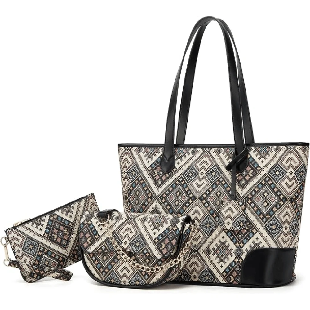 Women Fashion Handbags Purse Set Deal: Save 58% at Amazon
