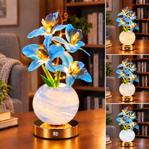 EliteAir Orchid Flower Table Lamp Only $29.xx at Amazon