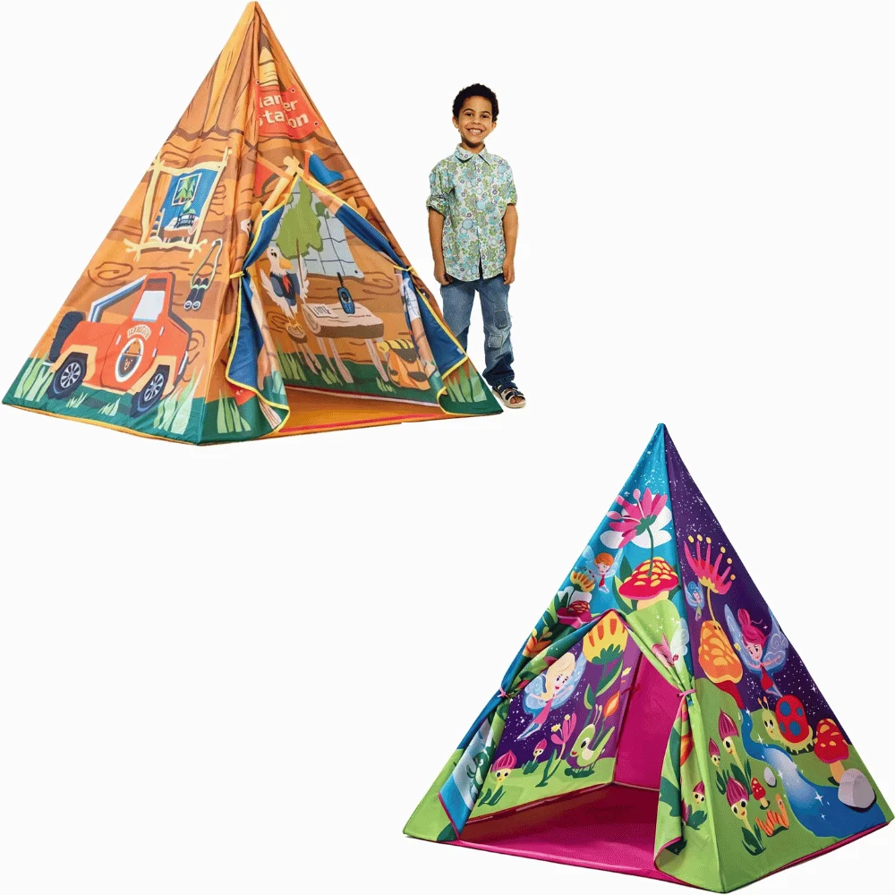Kids Teepee Tent Outdoor Playhouse Deal: Save 52% at Amazon