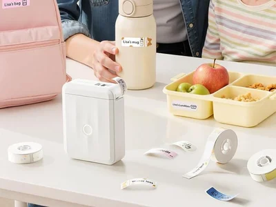 NIIMBOT D110 Mini Label Maker with Tape for $7.xx (Reg $16)