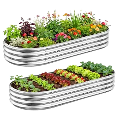 GADI Metal Raised Garden Bed 2 Pack Only $24.xx (Reg. $50) at Woot