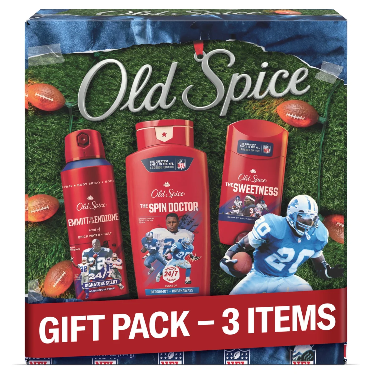 Old Spice NFL Limited Edition Holiday Gift Set Only $15 at Walmart