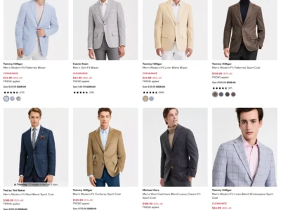 Men’s Blazer & Sports Coats Deal: Save 89% at Macy’s