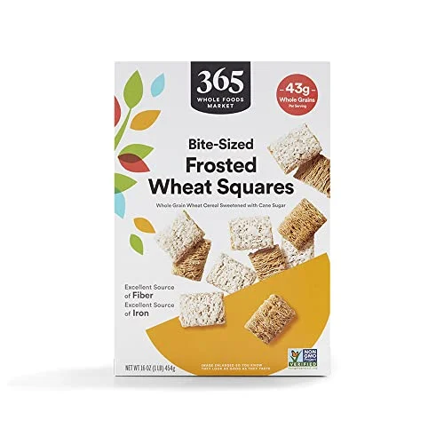 365 by Whole Foods Frosted Wheat Squares Cereal Just $2.xx at Amazon