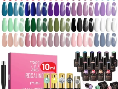ROSALIND 25pcs Gel Nail Polish Set Deal: Save 36% at Amazon