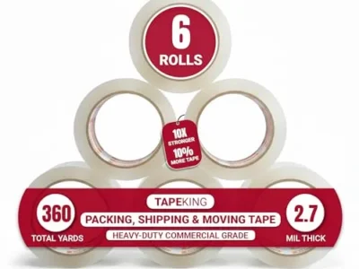 Tape King 6-Pack Heavy Duty Clear Packing Tape Just $8.xx at Amazon