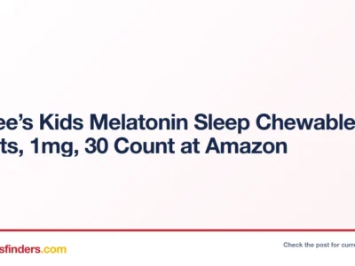 Zarbee’s Kids Melatonin as Low as $4.xx Each After Rewards at Amazon
