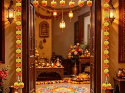 Artificial Marigold Garland Deal: Save $3.xx at Amazon