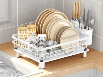 Dish Drying Rack with Drainboard Deal: Save 50% at Amazon