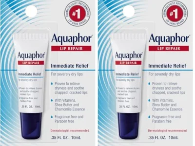 Aquaphor Lip Repair Ointment 2-Pack Only $4.xx at Amazon