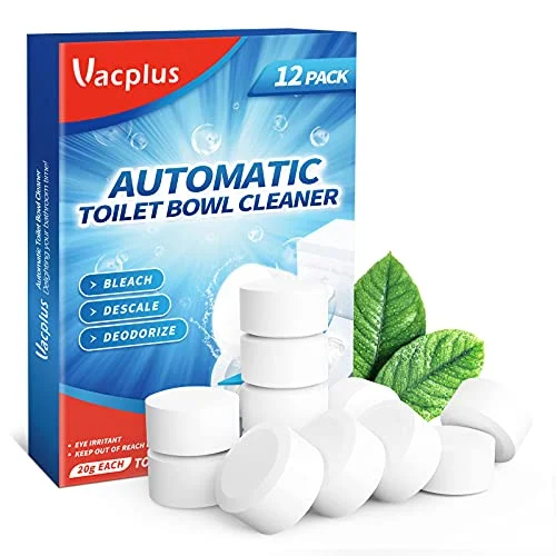 12-Count Vacplus Automatic Toilet Bowl Cleaner Only $3.xx at Amazon