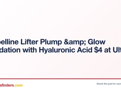 Maybelline Lifter Plump & Glow Foundation Only $4 at Ulta