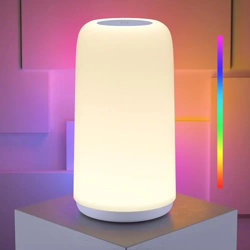 ROOTRO Touch Bedside Table LED Lamp Only $17.xx at Amazon