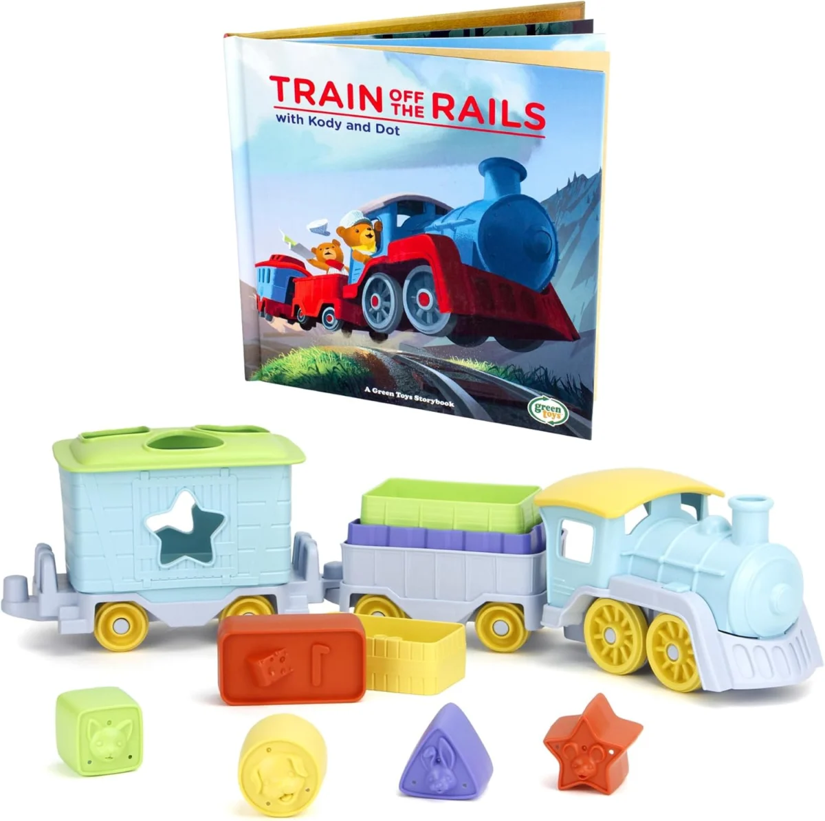 Stack & Sort Train with Book Deal: Only $14
