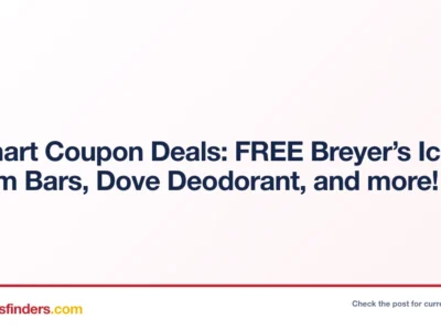 Walmart Coupon Deals: FREE Breyer’s Ice Cream & Dove Deodorant
