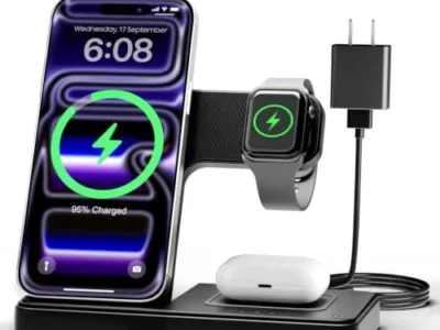 GETPALS 3-in-1 Wireless Charging Station Just $15.xx at Amazon