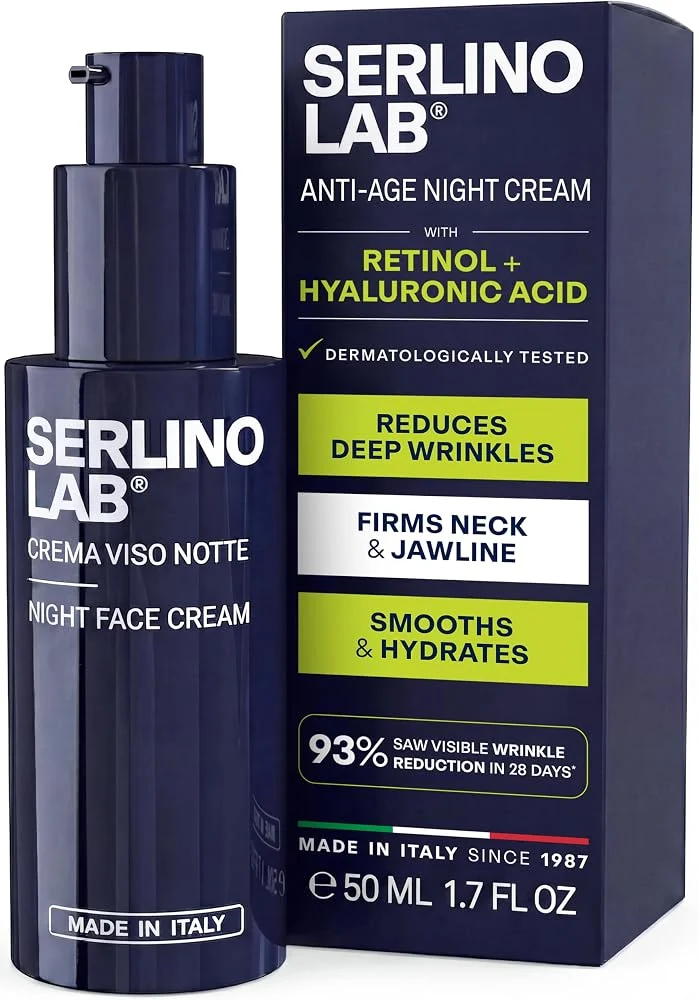 SerlinoLab Night Face Cream Only $55.xx (Reg. $70) at Amazon