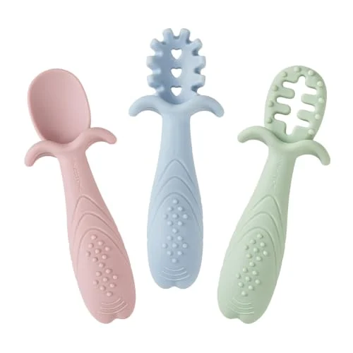 KINGSTONE Baby Spoons Self Feeding Only $14.xx (Reg. $20) at Amazon