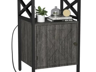 End Table with Charging Station Only $30.xx (Reg. $60) at Amazon
