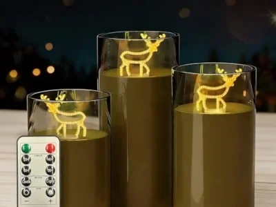 Prime: 3-pc L LOHAS LED Electronic Candle Night Only $10.xx at Amazon