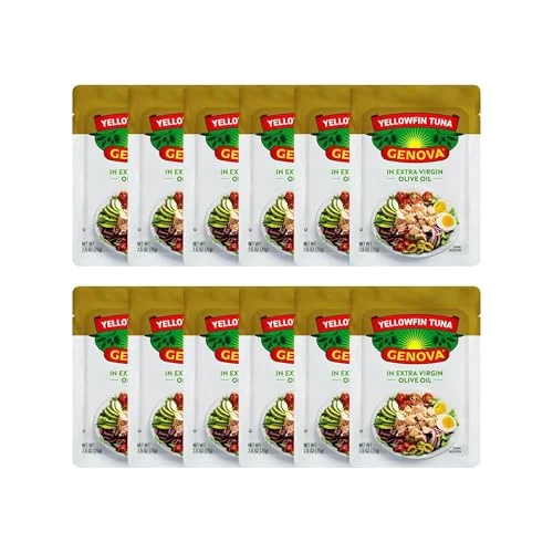 Genova Premium Yellowfin Tuna 12-Pack Only $16.xx at Amazon