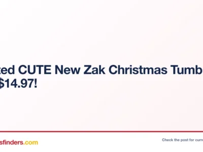 Zak Christmas Tumblers Just $14.97 at Walmart