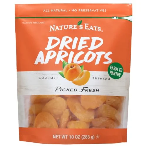 Nature’s Eats Sun Dried Turkish Apricots 10oz Just $6.xx at Amazon