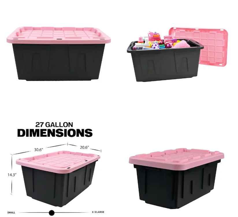 Project Source 27 Gallon Heavy Duty Stackable Tote Deal: Save $1 at Lowe’s