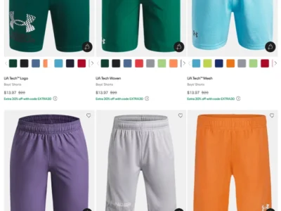 Boys’ Outlet Shorts Deal: Save $12.46 at Under Armour