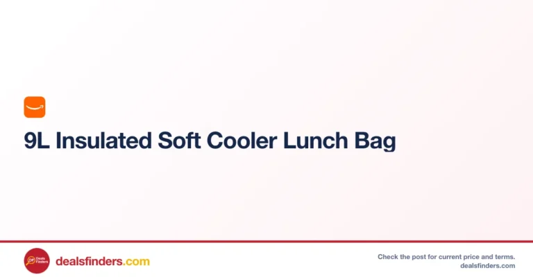 9L Insulated Soft Cooler Lunch Bag