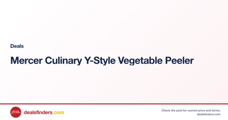 Mercer Culinary Y-Style Vegetable Peeler