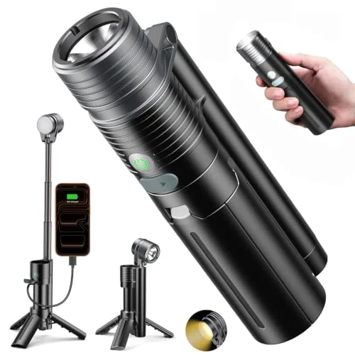 AsFrost 180° Flip 2-Lamp Flashlight with Tripod $18.xx at Amazon