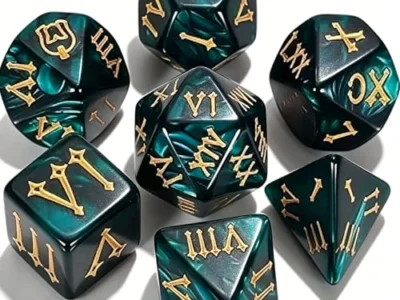 Ciaraq 7-Piece Polyhedral DND Dice Set Just $3.xx at Amazon