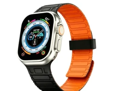 O-SEN Silicone Magnetic Apple Watch Sport Band Only $5.xx at Amazon