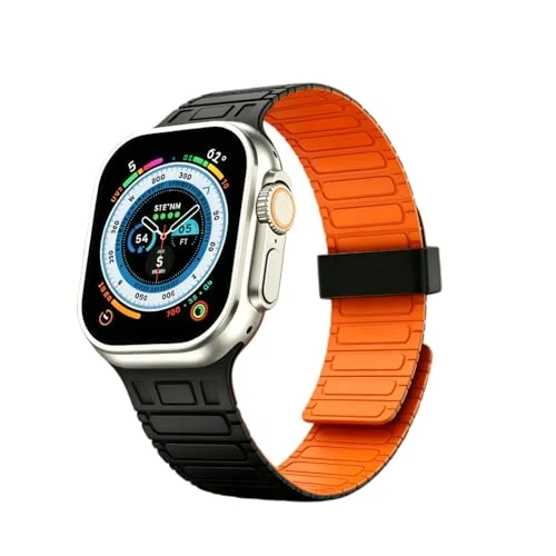 O-SEN Silicone Magnetic Apple Watch Sport Band Only $5.xx at Amazon