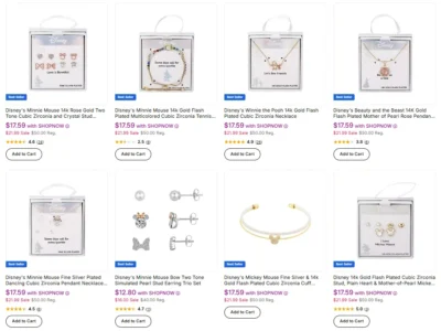 Disney Boxed Jewelry Set Deal: Save 65% at Kohl’s