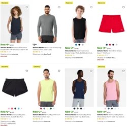 Athletic Works Clothing Clearance Sale: Save 77% at Walmart