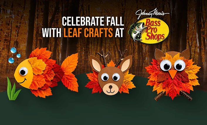 Free Halloween Leaf Craft Event at Bass Pro Shops