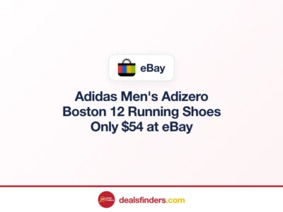 Adidas Men’s Adizero Boston 12 Running Shoes Only $54 at eBay