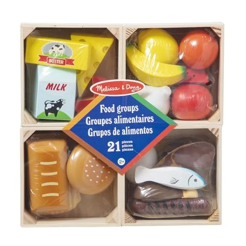 Melissa & Doug Food Groups Wooden Toys Set Only $15.xx at Amazon