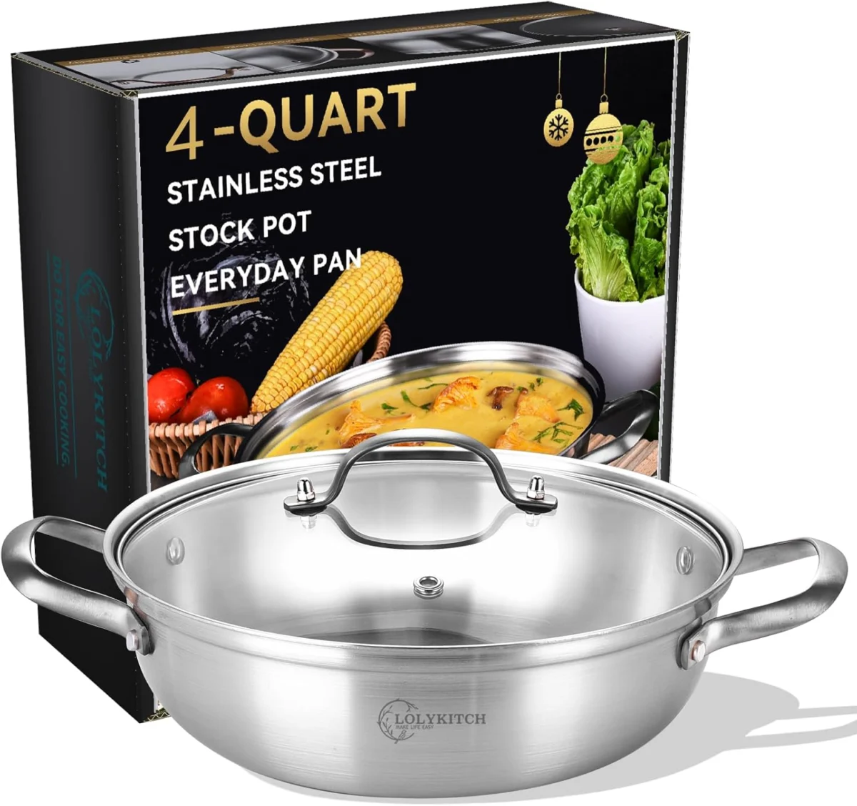 4-Quart Stainless Hotpot Deal: Great Price at $29.xx