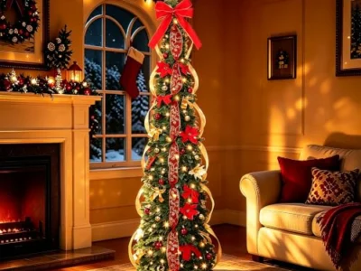 6ft Pop Up Christmas Tree with Timer Lights Only $52.xx at Amazon