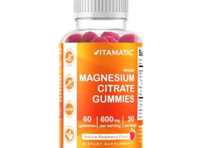 60-Count Vitamatic 600mg Magnesium Citrate Only $5.xx at Amazon