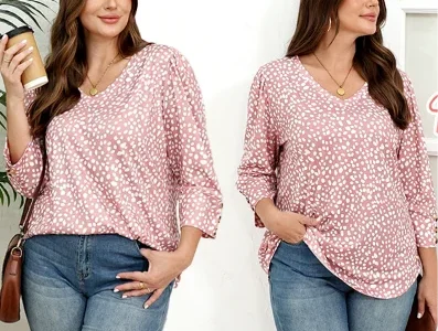 3/4 Length Sleeve Women’s Tops Deal: Only $6.xx